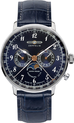 Часы Zeppelin LZ 129 Hindenburg Moonphase 7036-3 - купить в Киеве