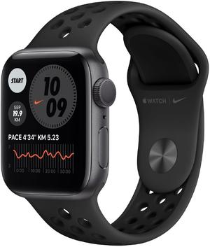 Смарт-годинник Apple Watch Series 6 Nike GPS 40mm Space Gray Aluminum Case with Anthracite/Black Nike Sport Band (M00X3UL/A)