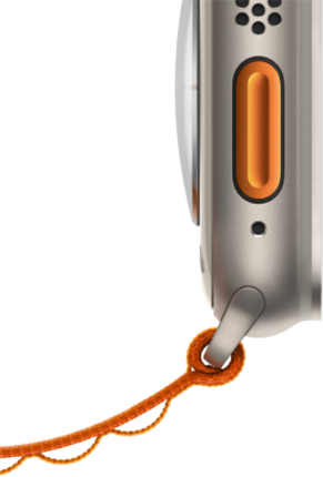 Смарт-часы Apple Watch Ultra GPS + Cellular 49mm Titanium Case with Starlight Alpine Loop L (MQFT3UL/A)