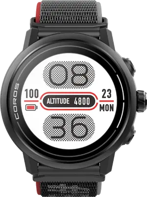 Смарт-годинник COROS APEX 2 Black (WAPX2-BLK)