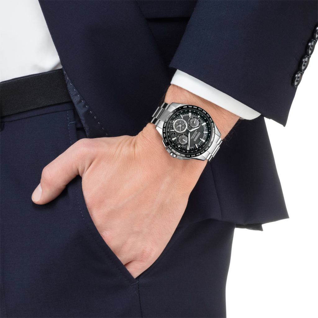 Годинник Citizen Attesa Satellite Wave GPS CC9015-54E - купити за